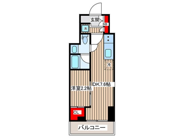 アーバネックス深川住吉Ⅲの物件間取画像